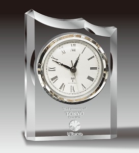 UTokyo クリスタル電波時計 NKTR-0922